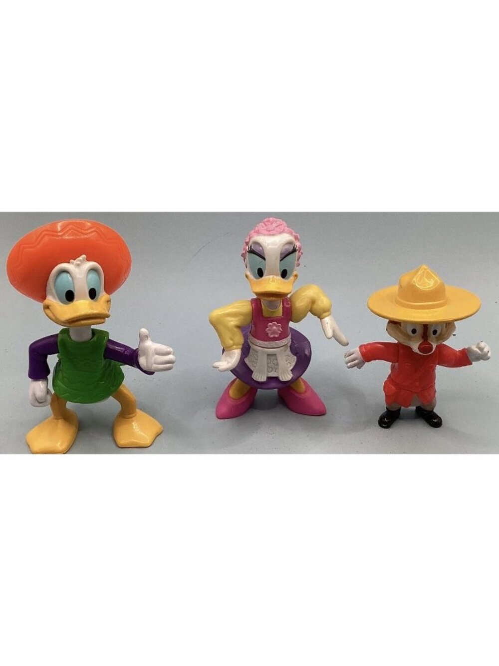 1993 McDonald’s Epcot Center Adventure Mickey & Friends Lot Of 3